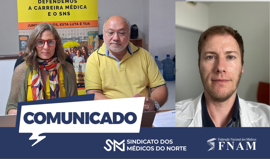 SMN exige ao Ministério da Justiça soluções para os médicos do INMLCF